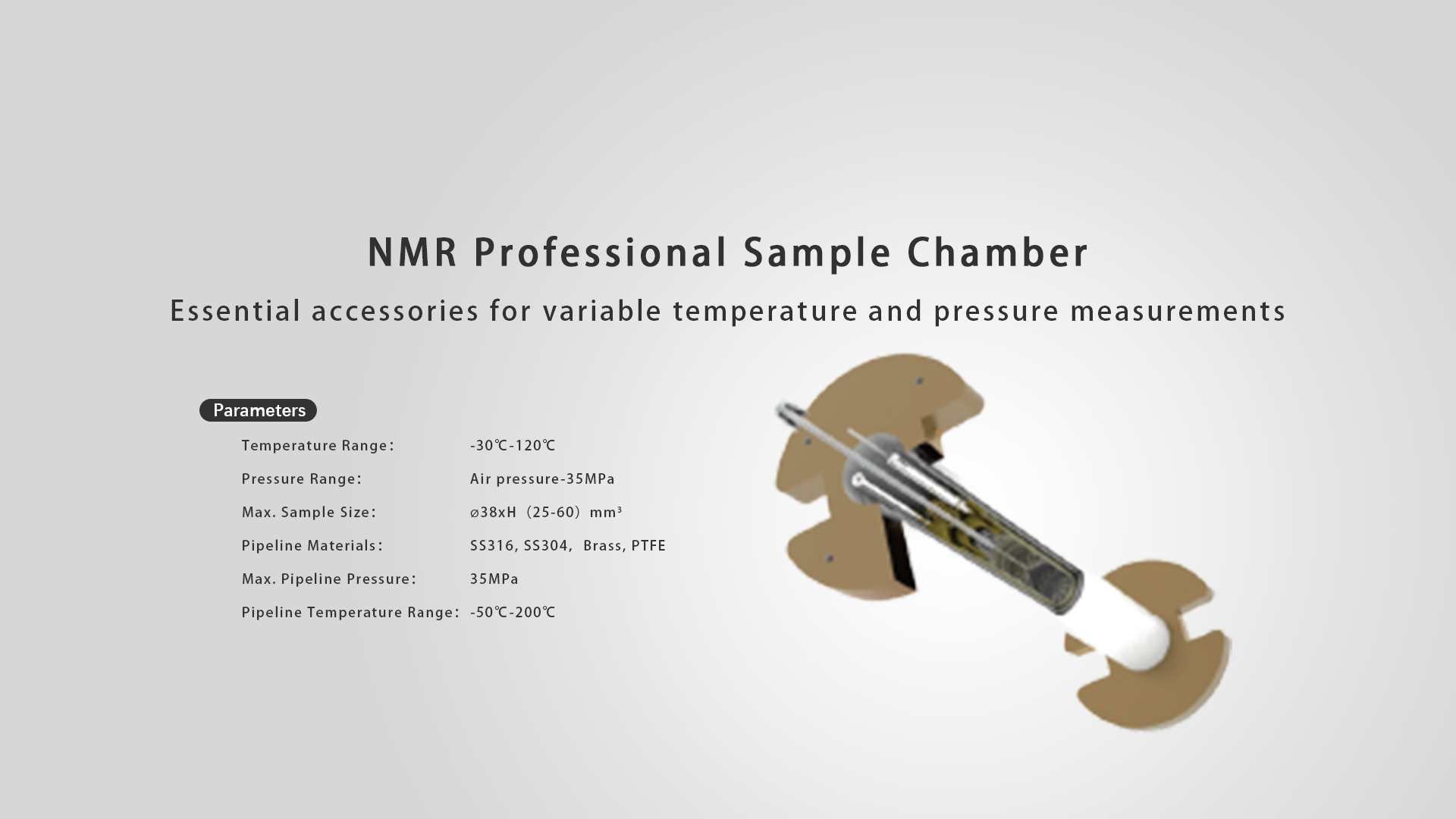 NMR Professional Sample Chamber